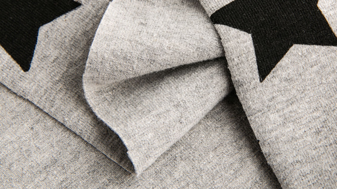 screen print cotton lycra fabric