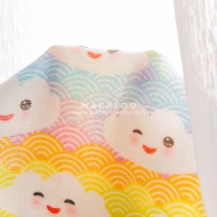 Custom printing cotton muslin double gauze fabric