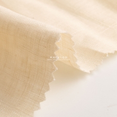 Solid color 100% linen fabric