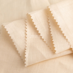 Solid color 100% linen fabric