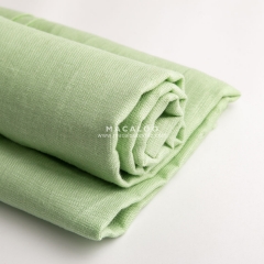 200gsm spearmint linen fabric