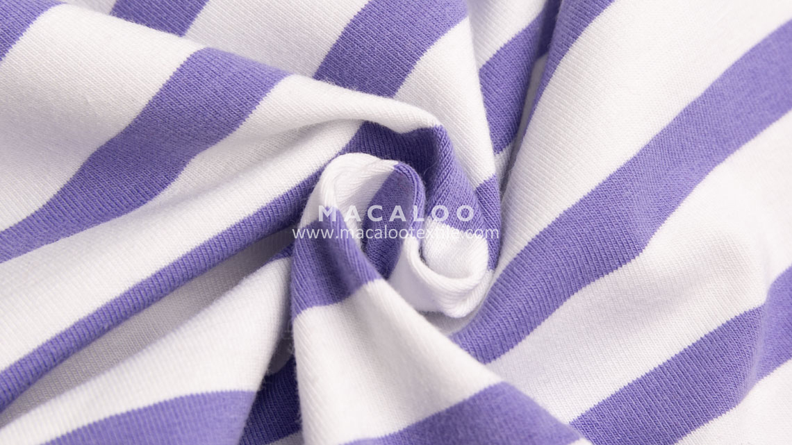 stripe jersey fabric