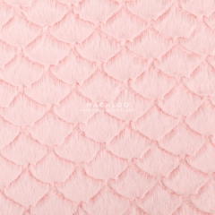 China supplier polyester minky fabric for cuddle blanket