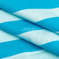 Combed 95% cotton 5% lycra stripes cotton spandex fabric