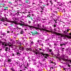 Custom glitter printed cotton spandex baby fabrics