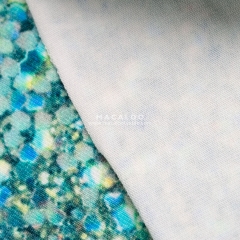 Fancy custom print cotton lycra single jersey fabric
