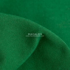 Solid green knit cotton lycra jersey