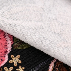 Custom printing 95 cotton 5 spandex baby fabric