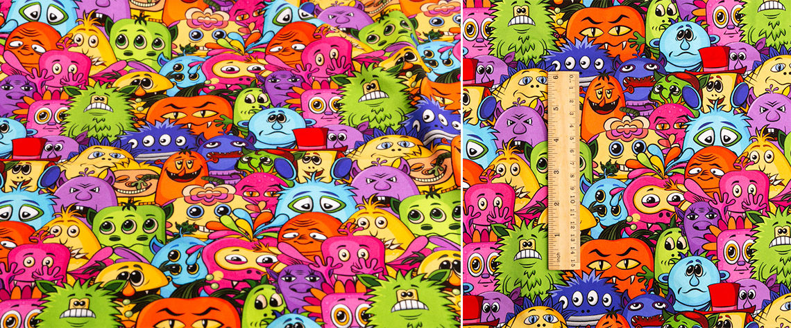 printed cotton lycra fabrics