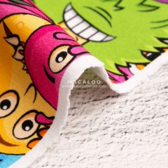 Digital printed cotton lycra fabrics