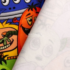 Digital printed cotton lycra fabrics