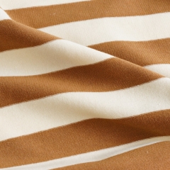 100% cotton knitted stripe jersey fabric