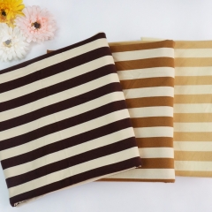 100% cotton knitted stripe jersey fabric