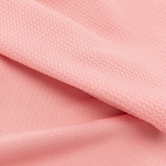 High quality solid pink 4 way spandex polyester liverpool bullet knit fabric for clothes
