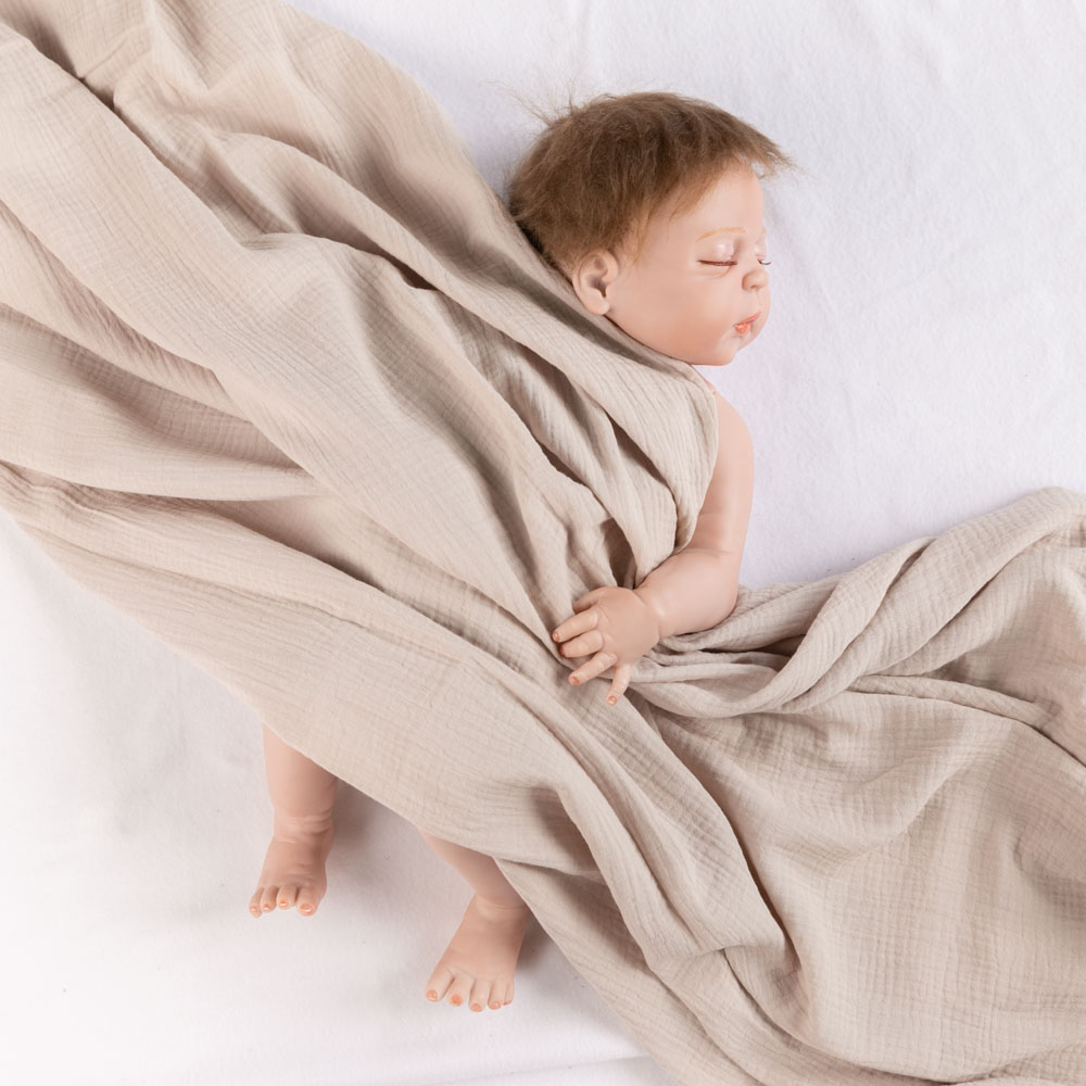 Light weight gorgeous comfortable organic cotton baby wrap swaddle blanket