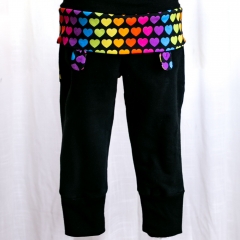 Amazing sewing quality soft and comfortable custom print baby boy jogger cotton pants for kids