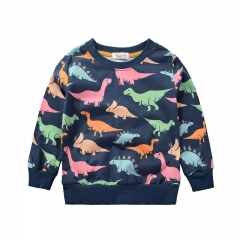 American style long sleeve cartoon custom printing children sweatshirt