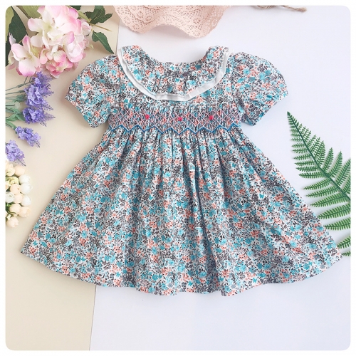 China golden supplier summer season new fashion beautiful children girl clothing dress