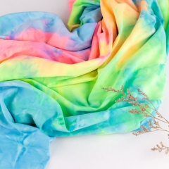 MCSP436# 280gsm Tie-Dye Yoga Spandex Fabric Instock