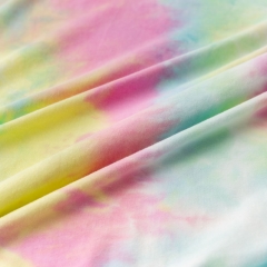 MCCD125# 160gsm Tie-Dye Cotton Lycra Fabric instock
