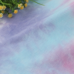 MCCD668# 300gsm French Terry Tie-Dyed Fabirc in stock