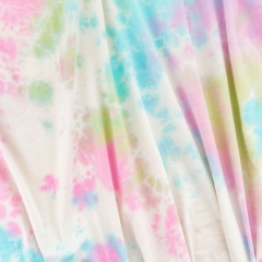 MCCD223# 10# 180gsm Tie-Dye Cotton Jersey Fabric Instock