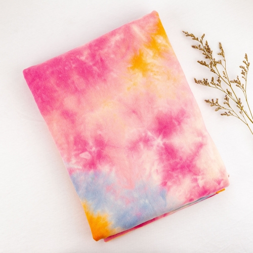 MCCD223# 8# 180gsm Tie-Dye Cotton Jersey Fabric Instock