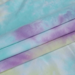 MCCD220# 250gsm French Terry Tie-Dyed Fabirc in stock