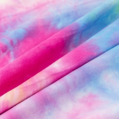 MCCD223# 1# 180gsm Tie-Dye Cotton Jersey Fabric Instock