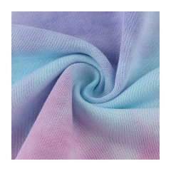 MCCD668# 300gsm French Terry Tie-Dyed Fabirc in stock