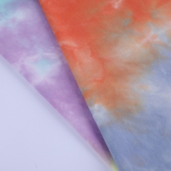 MCCD220# 250gsm French Terry Tie-Dyed Fabirc in stock