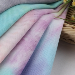 MCCD668# 300gsm French Terry Tie-Dyed Fabirc in stock