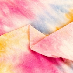 MCCD223# 8# 180gsm Tie-Dye Cotton Jersey Fabric Instock