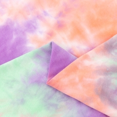 MCCD223# 4# 180gsm Tie-Dye Cotton Jersey Fabric Instock