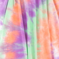 MCCD223# 4# 180gsm Tie-Dye Cotton Jersey Fabric Instock