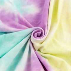 MCCD223# 6# 180gsm Tie-Dye Cotton Jersey Fabric Instock