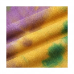 MCCD138# 300gsm French Terry Tie-Dyed Fabirc in stock