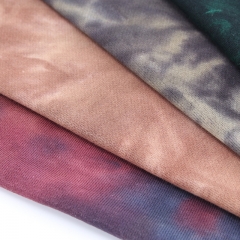 MCCD097# 300gsm French Terry Tie-Dyed Fabirc in stock