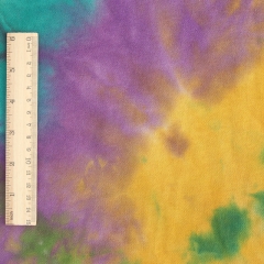 MCCD138# 300gsm French Terry Tie-Dyed Fabirc in stock
