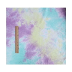 MCCD220# 250gsm French Terry Tie-Dyed Fabirc in stock