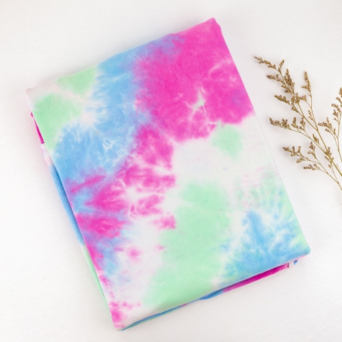 MCCD223# 2# 180gsm Tie-Dye Cotton Jersey Fabric Instock