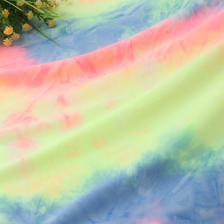 MCCD146# 170gsm Tie-Dye Swim Fabric Instock