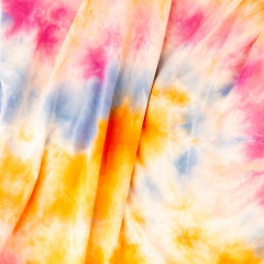 MCCD223# 8# 180gsm Tie-Dye Cotton Jersey Fabric Instock