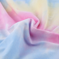 MCNFL Rib1122# 220gsm Ribbing Tie-Dyed Fabirc in stock