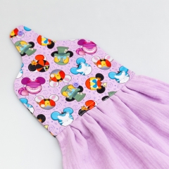 Amazing quality custom made digitally printed kids 100 cotton hanging kitchen tea towel
