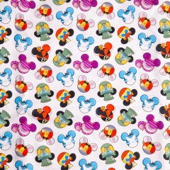 Excellent quality textile supplier custom print your own pattern 100% cotton woven digital printed baby clothing fabric