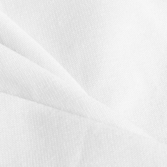 200 solid colors good recovery stretchable White Series single jersey knitted cotton lycra fabric