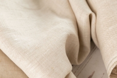 wholesale lightweight woven organic linen fabric by the yard for clothing