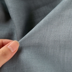 High quality best selling softened 100% pure organic linen fabric for shirt