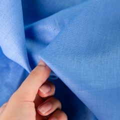 New products plain dyed wholesale organic woven linen fabric for curtain